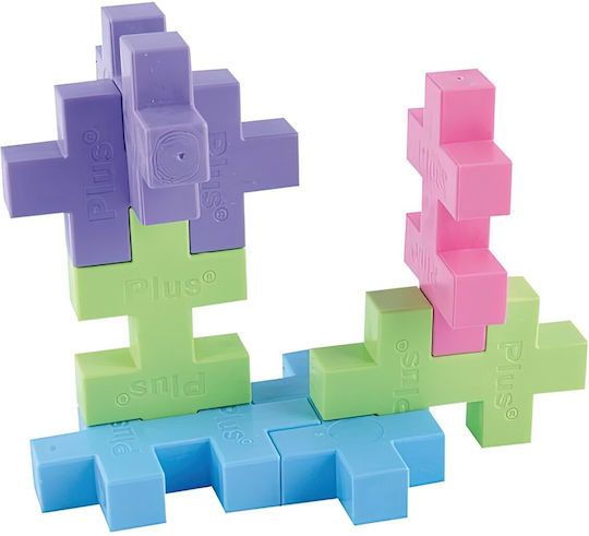 Plus Plus Blocks Big Pastel Mix for 1-6 years Years 50pcs