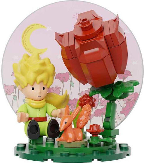 Pantasy Blocuri Little Prince Construction Set Rose Whispers pentru 6+ Ani 80buc