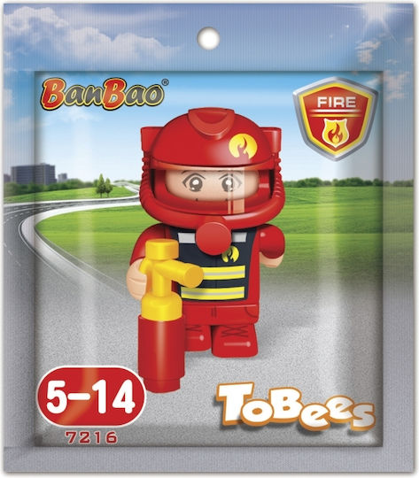 Banbao Blocuri Firefighter pentru 4+ Ani 1buc