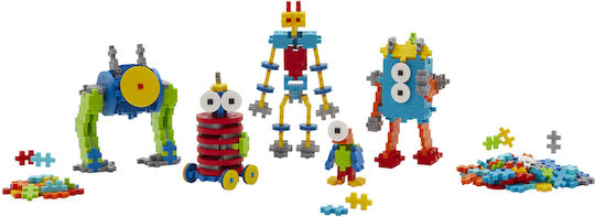 Plus Plus Τουβλάκια Learn To Build Robots για 5+ Ετών 275τμχ
