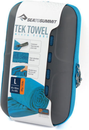 Sea to Summit Tek Πετσέτα Microfiber Προσώπου σε Θήκη Pacific 60x30εκ.