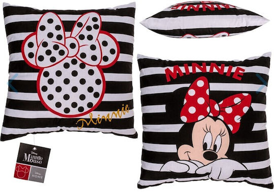 Disney Παιδικό Διακοσμητικό Μαξιλάρι Minnie Μαύρο 40x40εκ.