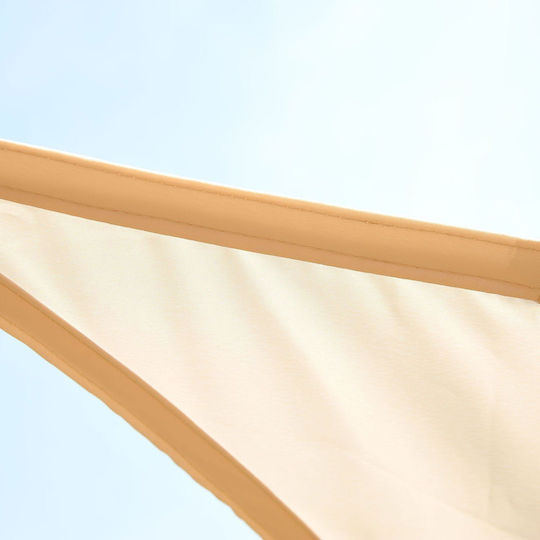 Outsunny Triunghi Plasă / Material de Umbrire Bej 6x6m