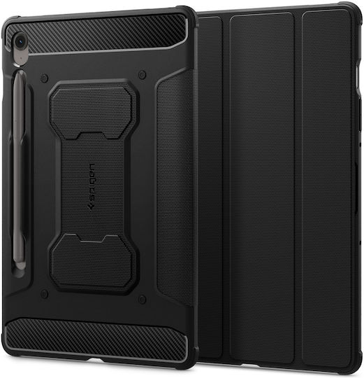 Spigen Rugged Armor Pro Флип капак Устойчив Черен (SAMSUNG GALAXY TAB S10 FE 10.9) ACS09380