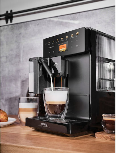 ETA Automatic Espresso Machine 1400W Pressure 19bar for Cappuccino with Grinder Brown ETA918090000
