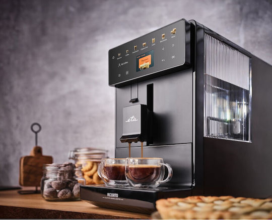 ETA Automatic Espresso Machine 1400W Pressure 19bar for Cappuccino with Grinder Brown ETA918090000