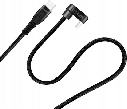 LogiLink USB 2.0 Cable USB-C male - USB-C Μαύρο 2m CU0191