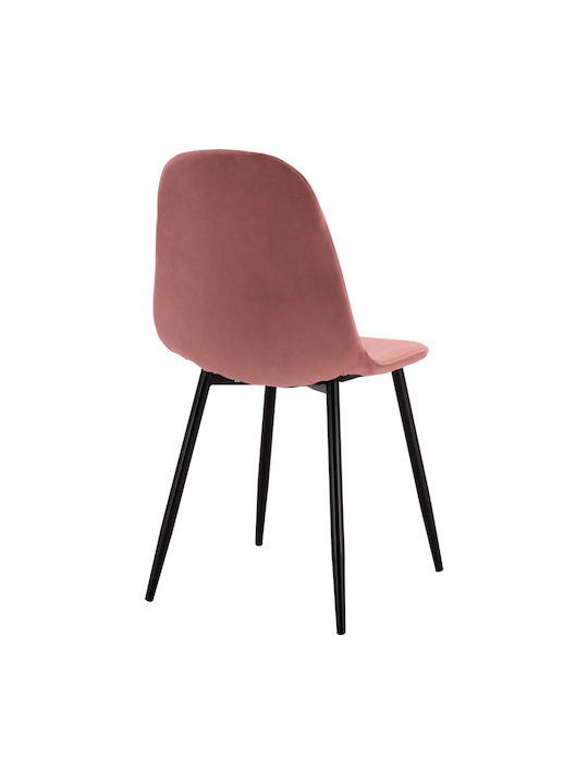 Leonardo Dining Room Velvet Chair Rotten Apple 45x53x85cm