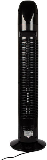 Blow Tower Fan 90W With Remote Control Black
