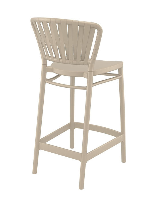 Băncuță Bar Din Polipropilenă Portofino Taupe 48x52x96cm