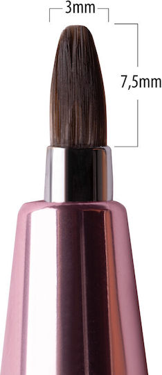 Πινέλο Thin Oval Pro Gel Rose Gold Molly Nails Nr 4