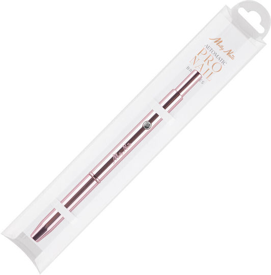Nail Brush Oval Pro Gel Rose Gold Molly Nails Nr 6