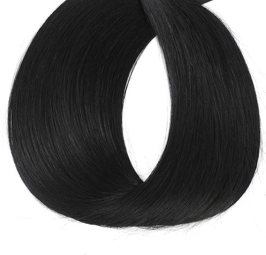 Hair Duty Τρέσα με Φυσική Τρίχα Ρεμί σε Μαύρο Χρώμα No 1