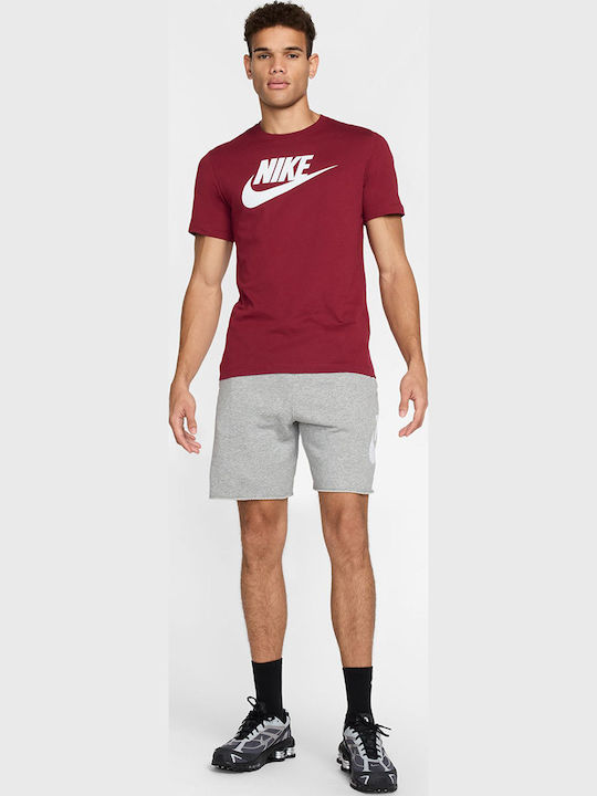 Futura Icon Athletic T-shirt Burgundy