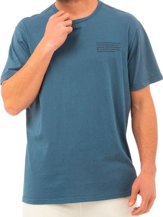 Tricou Blue Grey