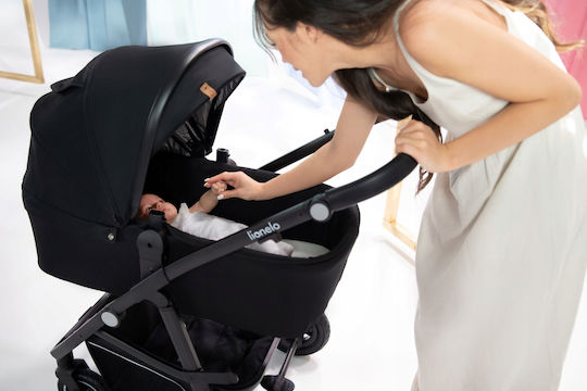Lionelo Bianca Adjustable 3 in 1 Baby Stroller Suitable from 6+ Months Gray 11kg