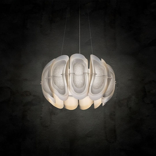 Slamp Adjustable Pendant Light White 56x56x56cm