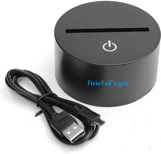 3D LED Night Light Decorative Lamp 3D Illusion Multicolour