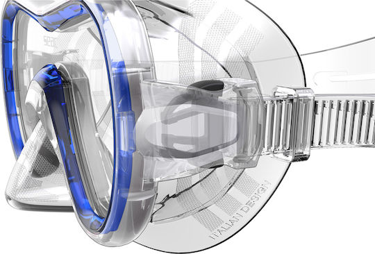 Seac Kids Silicone Diving Mask Giglio Md Blue