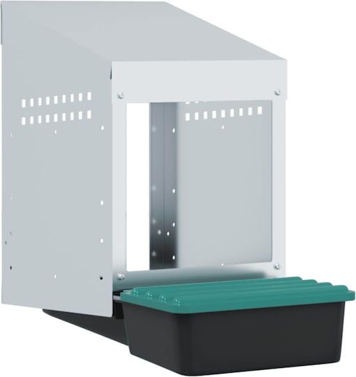 vidaXL Vogelnest Box Kunststoff Grün