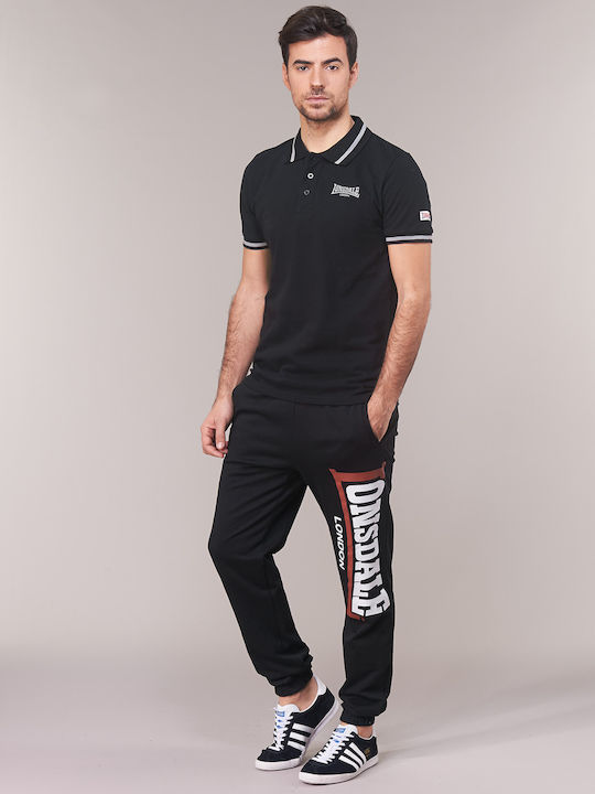 Causton Polo T-Shirt Schwarz