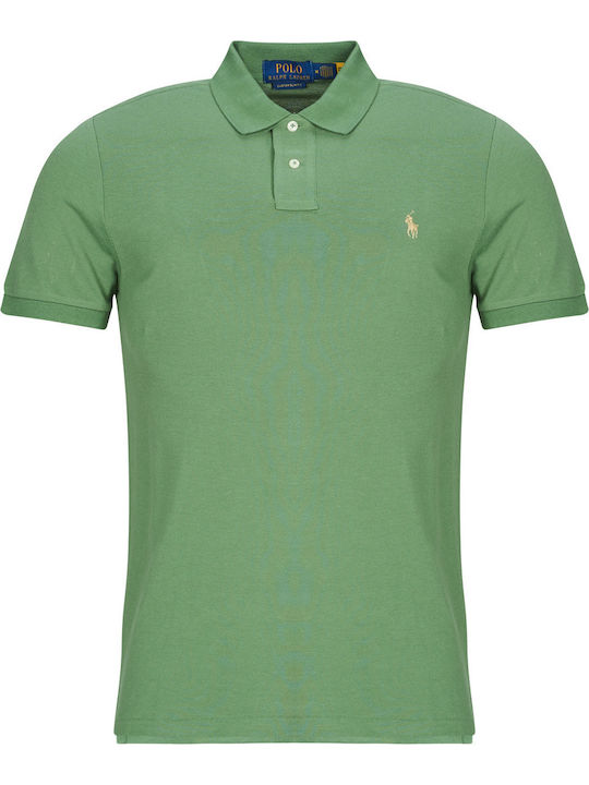 Polo Short Sleeve Blouse Foggy Green