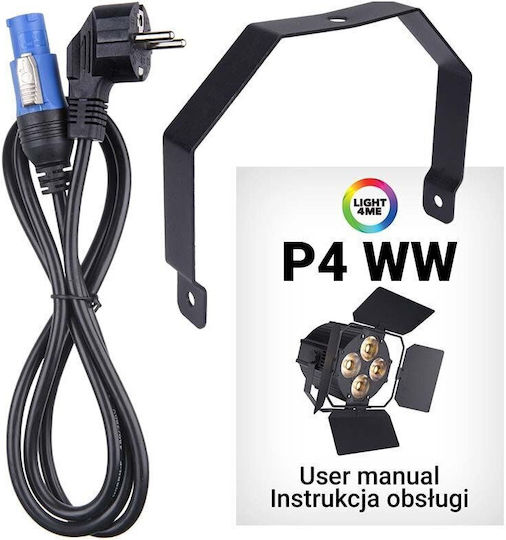 Light4me Προβολέας Spot LED PAR Θερμό Λευκό