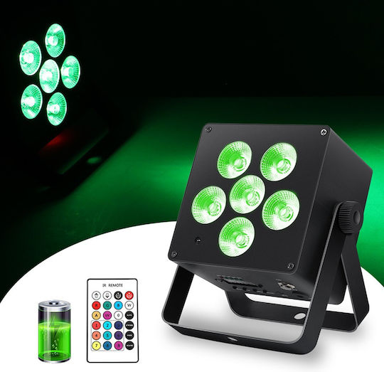 Light4me Light Mod LED ПАР RGBWA / Червен / Червено / Зелен / Амбър / UV