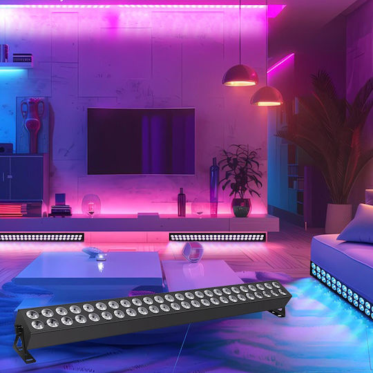Light4me Προβολέας Beam LED Μπλε / Κόκκινο / Πράσινο / Amber / Πορτοκαλί