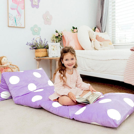 Butterfly Craze Campingkissen Lila Länge 85cm