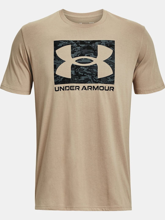 Abc Camo Boxed Αθλητικό T-shirt Καφέ
