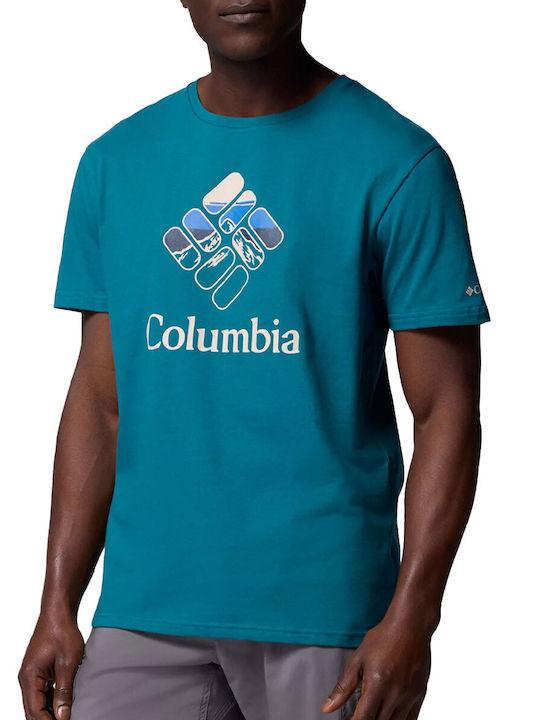 Rapid Ridge T-shirt Πετρόλ
