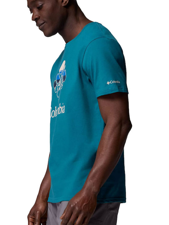 Rapid Ridge T-shirt Πετρόλ