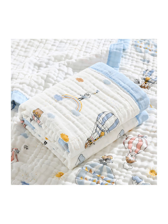 Waterproof Baby Burp Cloth White 110x110cm