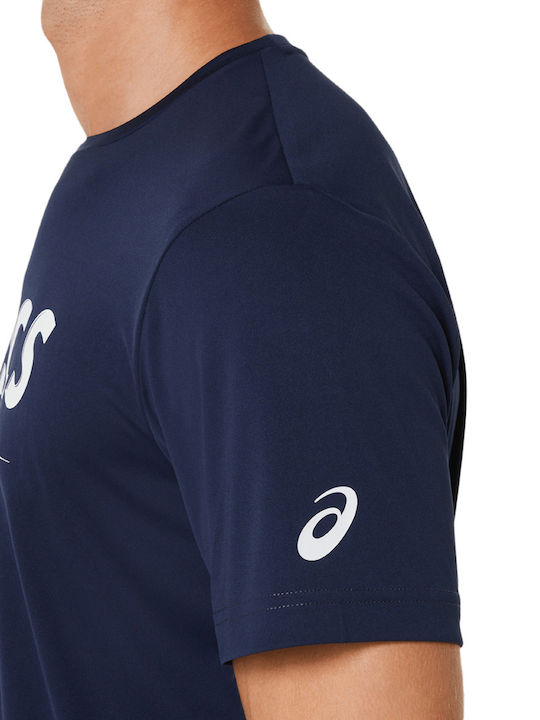 ASICS 2041A259-400 Men's Blue Tennis Shirt