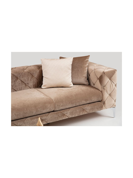 Como Four Seater Couch Cream 344x90x72 cm