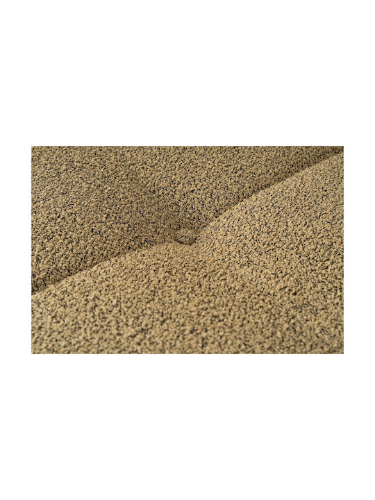 Cady Τριθέσιος Καναπές Khaki 235x100x72εκ.