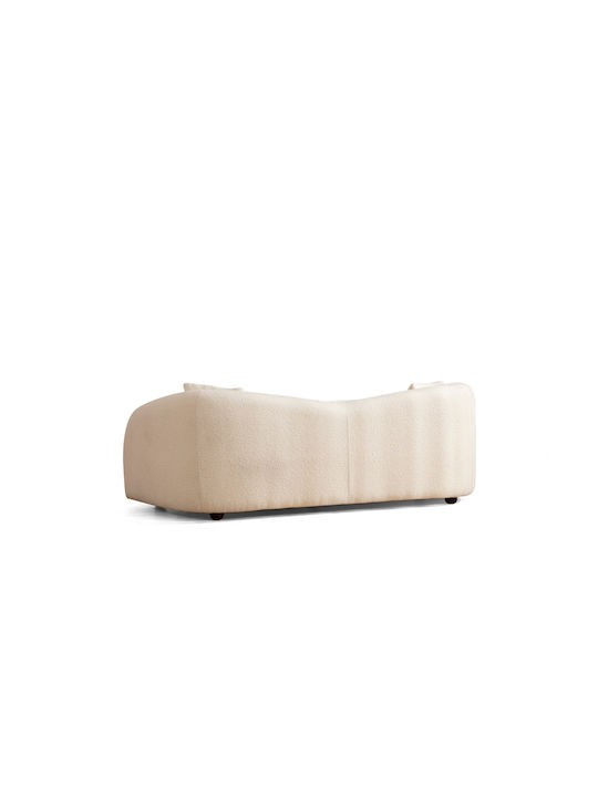 Venedik Canapea Cu Trei Locuri Crem 236x91x76cm
