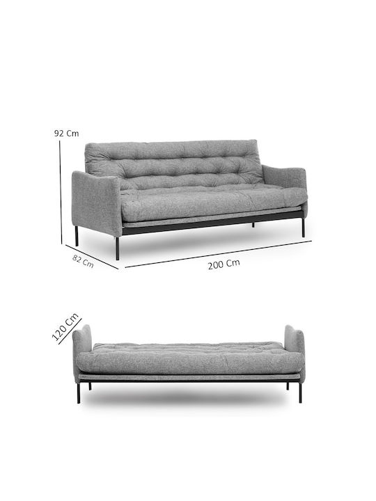 Renge Dreisitzer Sofa Bett Grün 200x82x92cm