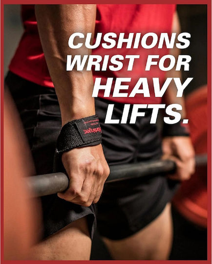 Harbinger Padded Weightlifting Wristbands 2pcs