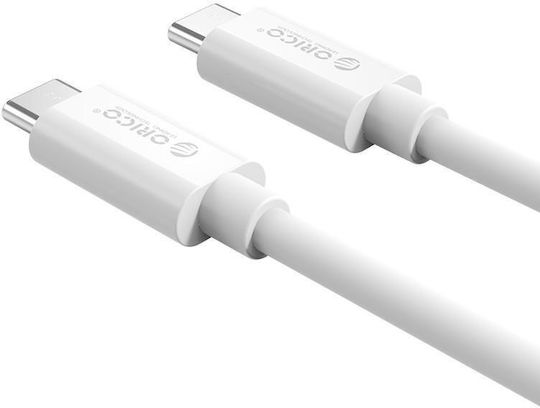 Orico Ctc100-10 Datenkabel USB Typ-C Zu USB Typ-C 1m Weiß