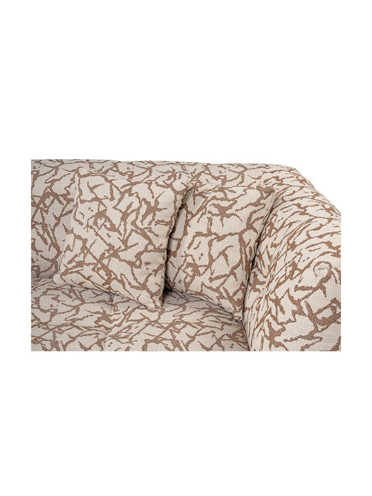 Cady Cu trei locuri Canapea Tan-beige 235x100x72cm.