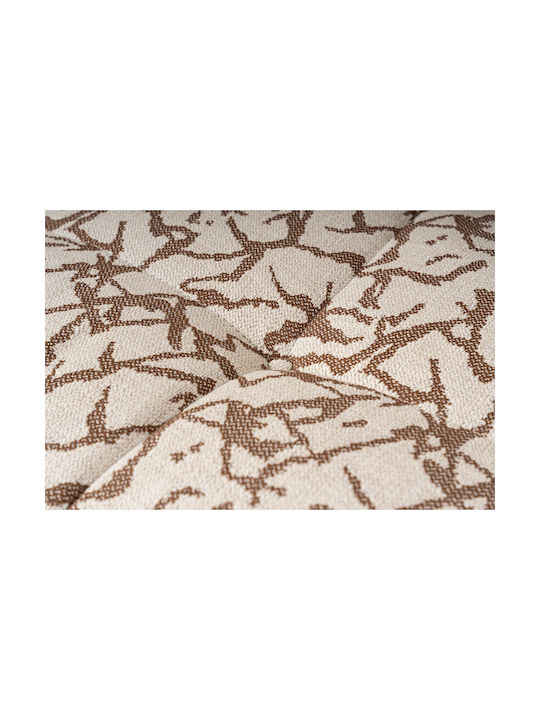 Cady Cu trei locuri Canapea Tan-beige 235x100x72cm.