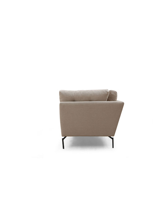 Mapa Three-Seater Couch Cream 214x90x84 cm