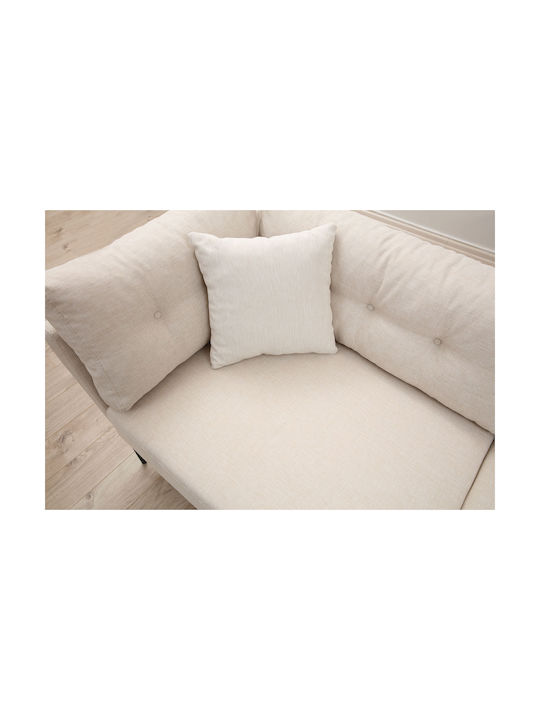 Mapa Three-Seater Couch Cream 214x90x84 cm