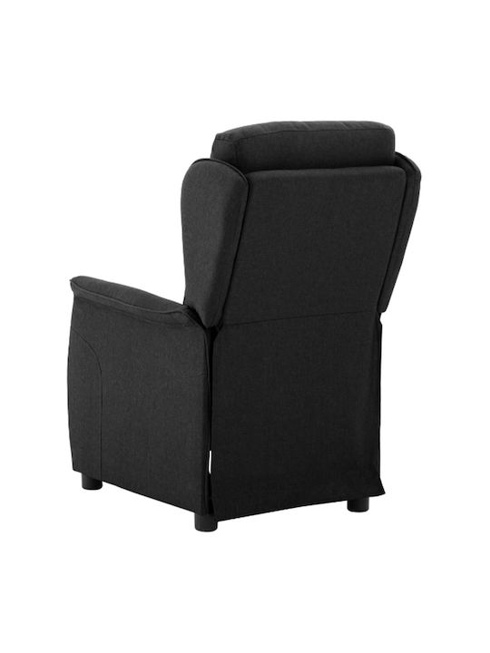 Fotoliu Relax Negru 66.5x94x101.5cm