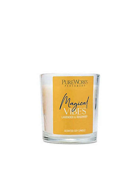PureWorks Aromatic Candle Yellow