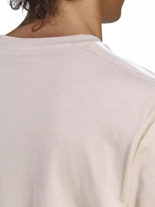 Essentials 3-Stripes Tricou Alb
