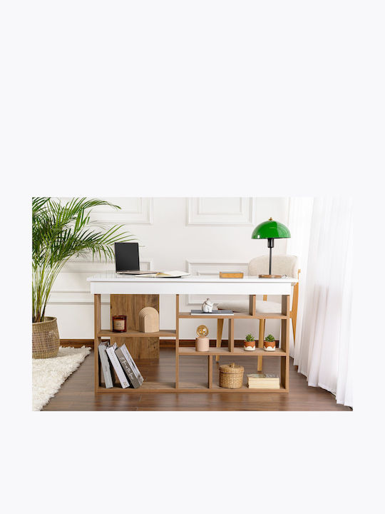 Домашно бюро Дървено White-pine 130x50x72бр