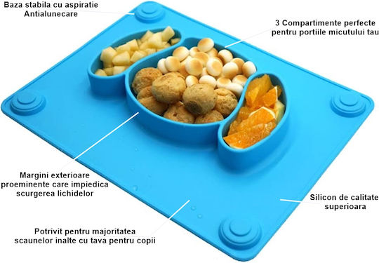 din silicon Albastru